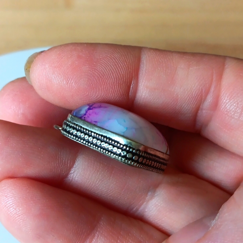 Agate Pendant Necklace NWOT - Picture 7 of 7